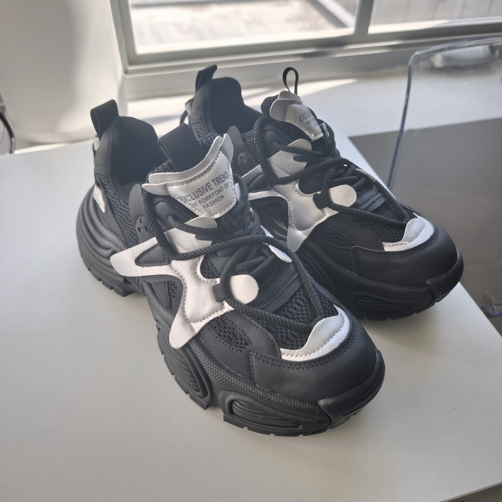 Black and White Sneakers